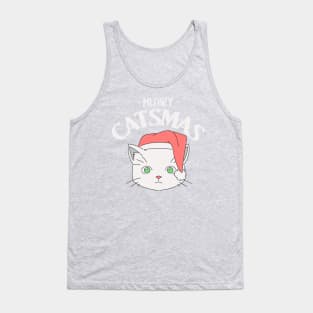 Meowy Catsmas Tank Top